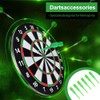 LuminaryLair Pack of 100 soft dart tips, dart short tips,