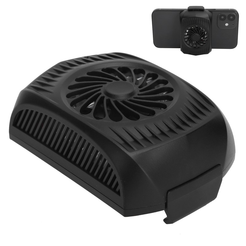 Mini Mobile Phone Cooling Fan with Clip USB Rechargable Cell