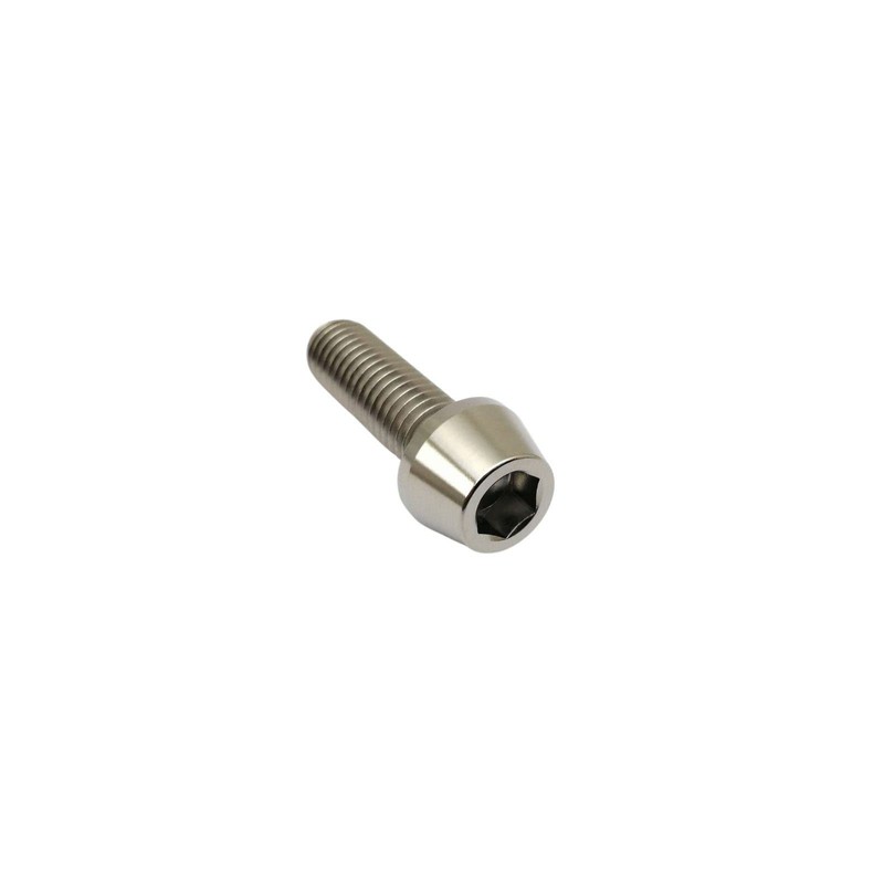 RISON Titanium Bolts M6 x 1.0 x 22 mm Conical