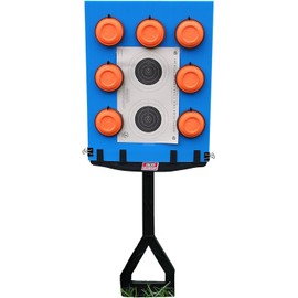 MTM JMTBB Jammit Target System & All Weather Bird Board Clips, USA Made, Blue/Black