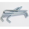 AERZETIX - C72805 - Set of 5 L-Shaped Screw-On Brackets