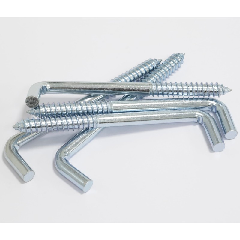AERZETIX - C72805 - Set of 5 L-Shaped Screw-On Brackets