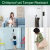 sourcing map 2 Set Home Security Door Lock, Door Reinforcement