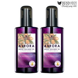 clean beauty Aurora Argan Oil Hair Essence 140ml x 2 / 오로라 아르간 오일 헤어에센스 140ml 2개