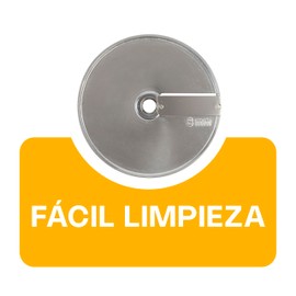 RHINO, Disco de Rallado para Procesador de Alimentos, Acero Inoxidable Grado Alimenticio, 8 milímetros, Compatible con el Procesador de alimentos PROAL-55, DIPRO-CO-8