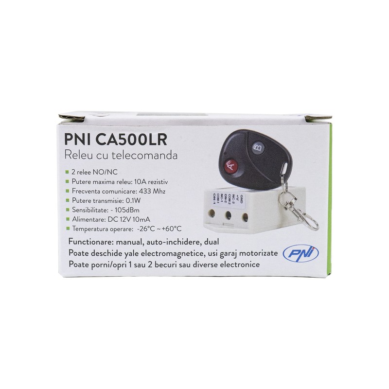 PNI CA500LR Relay with Remote Control for 1 or 2