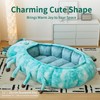 Hugging Sleeping Bag, Fluffy Animal Shaped Slumber Pod, Adult Sleep