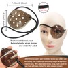 AMZVIO 2pcs Eye Shield After Cataract Surgery Dark Clear Eye