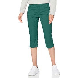 Q/S designed by - s.Oliver Women's 46.906.76.2130 Shorts, Green, 38, Green, 38