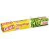 Glad Cling Wrap, Clear Food Wrap, BPA -Free, Microwave Ready,