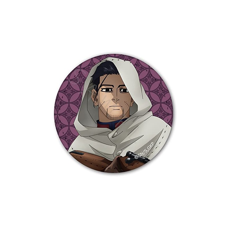 Golden Kamui E Tail-shaped Leather Badge SYNC-GKRE-E