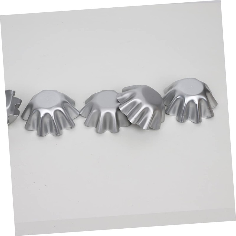 LABRIMP Metal Jelly Molds 6pcs Tart Molds Non Stick for
