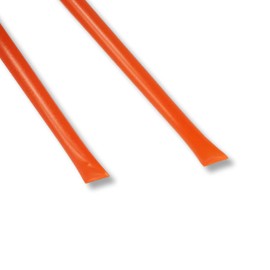 100 Count Honey Sticks (Natural Orange) No Artificial Color, BPA Free Straw, 6.75" long, 5 grams of honey per straw