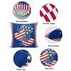 4th of July Throw Pillow Covers 18x18 Inch Set of