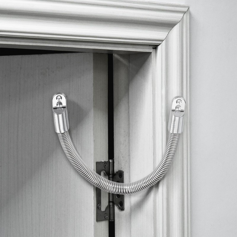 uxcell 7 Inch Metal Door Power Transfer 10mm ID Flexible