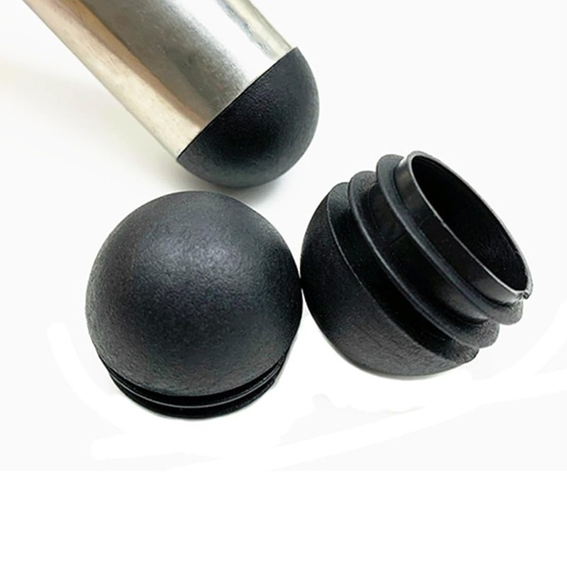 QLXHBOT Plastic End Caps Plugs Chair Leg Inserts, Round Tube