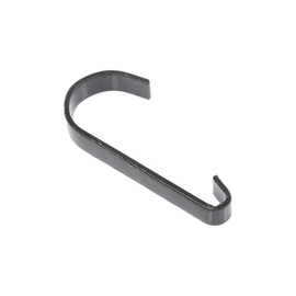 America's Fence Store Black 1/2" x 1-3/8" Gate Clips - 25 Pack