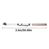 Portable Telescopic Fishing Rod Travel Spinning Fishing Pole Carbon Fiber