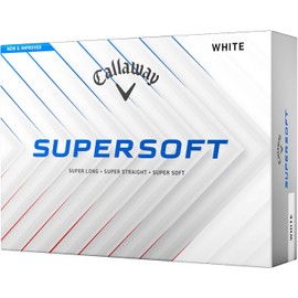 Callaway Golf Supersoft Golf Balls (2025, White)