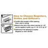 Decor Grates WS212-N 2-Inch by 12-Inch Wood Scroll Floor Register,