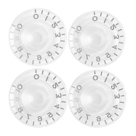 Electric Guitar Top Hat Knobs Speed Volume Tone Control Knobs Compatible with Les Paul LP Style Electric Guitar Parts Replacement Set of 4Pcs.