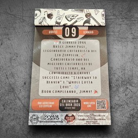 Rock Calendar 2025 "Happened Today", 365 Days of Music History, Interactive QR Code, Tear and Listen Edition