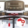 2 Pcs Treadmill Magnet Safety Keys, Magnetic Safety Switch Universal