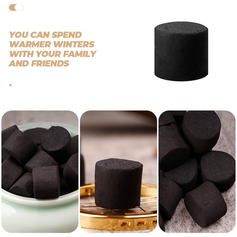MAGICLULU Coal Disks for Incense, Pack of 25 2cm Charcoal