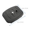 Mipcase 2pcs Tripod Quick Release Plates for Camera Tripod Mount
