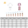 EZIX Traje de baño para niñas con protección solar UV,