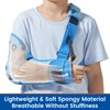 Willcom Kids Arm Shoulder Sling with Waist Strap, Immobilizer Brace