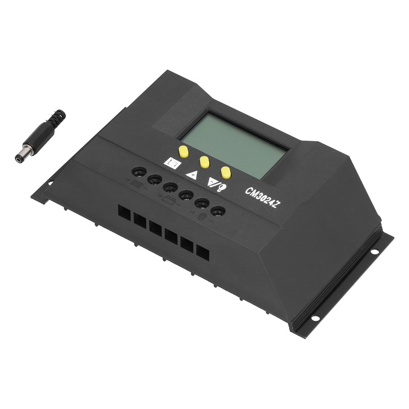 CM3024Z 30A Solar Charge Controller LCD PWM Charge Controller Photovoltaic