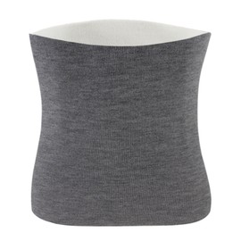 MilyaDE Winter Imitation Cashmere Velvet Kidney Warmer Back Warmer Hip Warmer Women Men Seniors Waist Warmer Abdominal Protection Stomach Care Elastic Waist Support, A-Grey