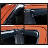 MNMSYH 4pcs Sun Rain Deflector Guard Window Visors Front Rear