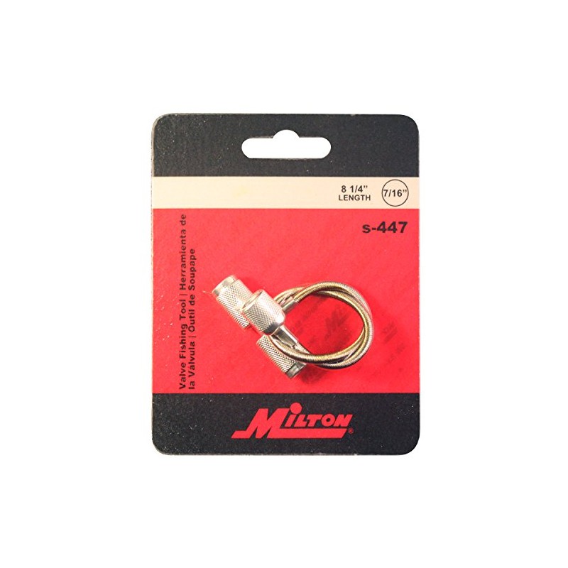 Milton S-447 Valve Fishing Tool,Silver