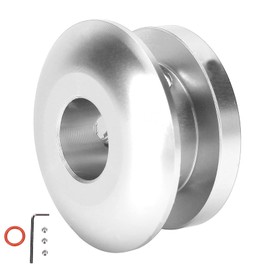 POCREATION Shift Knob Stopper, Shift Knob Boot Retainer Limiter Shifter Shifting Head Buckle Stopper Lever Boot Retainer Adapter Clip Universal for Car (C (Silver))