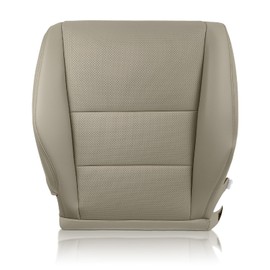 AUTOKAY Front Passenger Perforated Leather Seat Cover Gray for Acura RDX 2007 2008 2009 2010 2011 2012
