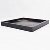 Ishida 52144 Kyo-Yuzen Horn Tray, Black, 7.1 inches (18 cm)