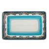 Euro Ceramica Zanzibar Collection Large Serving Platter, Spanish Floral Design