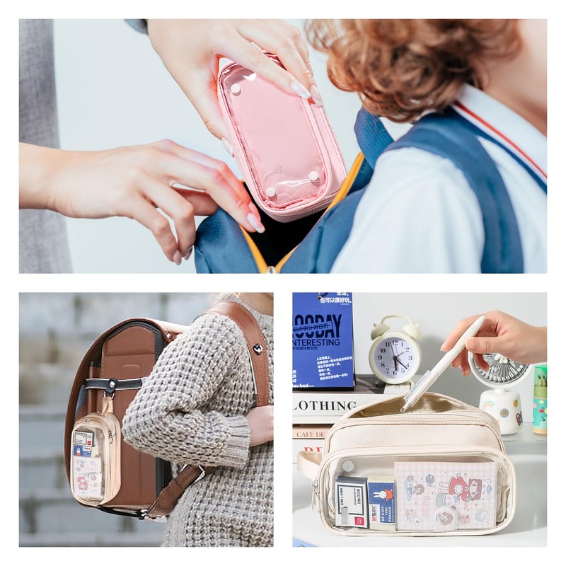 Pen Case, Pencil Case, Pen Pouch, Pen Holder, Mesh Pouch,