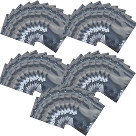 XunLiu Aluminum Foil Zip Lock Bags Reusable Airtight Storage Bags (20, 12cmX20cm+4cm/0.14mm)