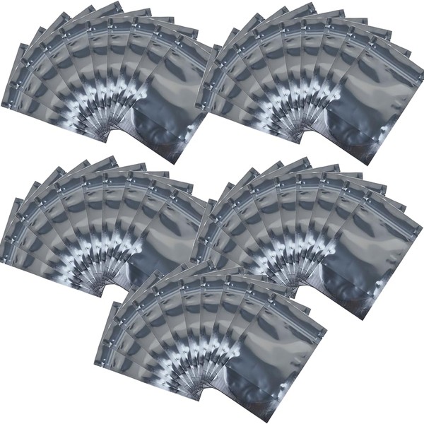 XunLiu Aluminum Foil Zip Lock Bags Reusable Airtight Storage Bags