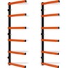ECOTRIC Lumber Rack Wall Mount Wood Organizer Lumber Organizer -