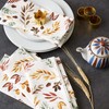DII Thankful Autumn Collection Fall Tabletop Decoration, Square Napkin Set,