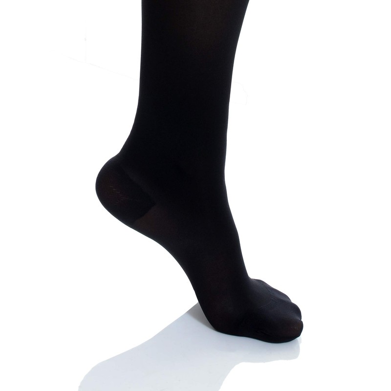 Divertd Compression Stockings for Women 70 Den 8-15 mmHg (Black,