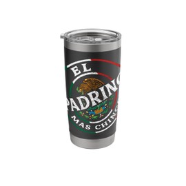 El Padrino Mas Chingon | Latinx Funny Mexican Saying Stainless Steel Insulated Tumbler