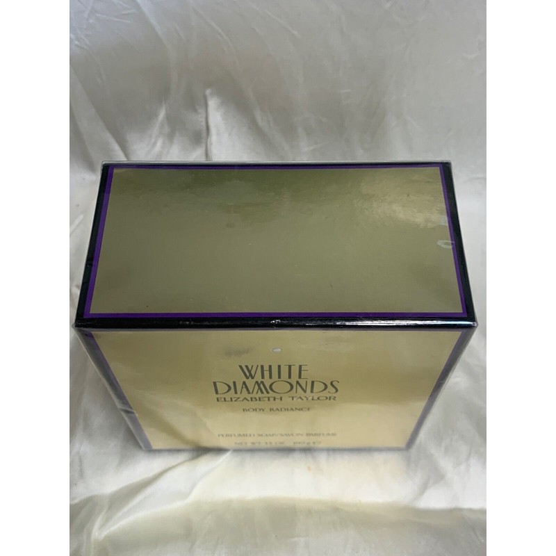 Elizabeth Taylor White Diamonds 100g Perfumed Soap (new with box