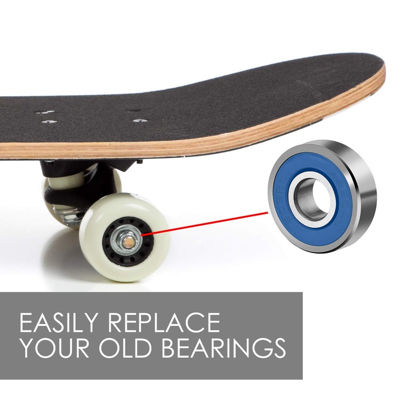 Trixes frictionless Abec 9 Ball Bearing for Skateboard, Scooter, Inline