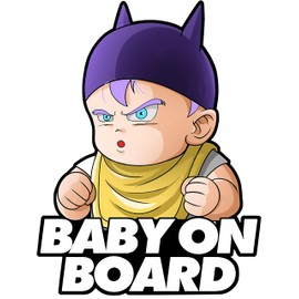 Baby on Board (Trunks) Vinyl Decal Sticker 5.5 X 4.1 Inch for Cars, Trucks, Motorcycles, Boats & Laptops-SS&Ds -1023