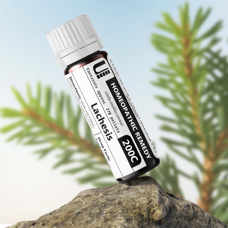 Urenus Lachesis 200C Homeopathic Remedy, 270 Pellets